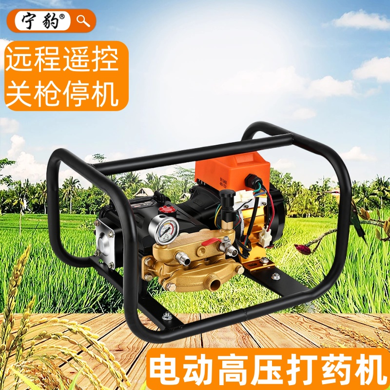 宁豹电动打药机48V60V喷雾机器