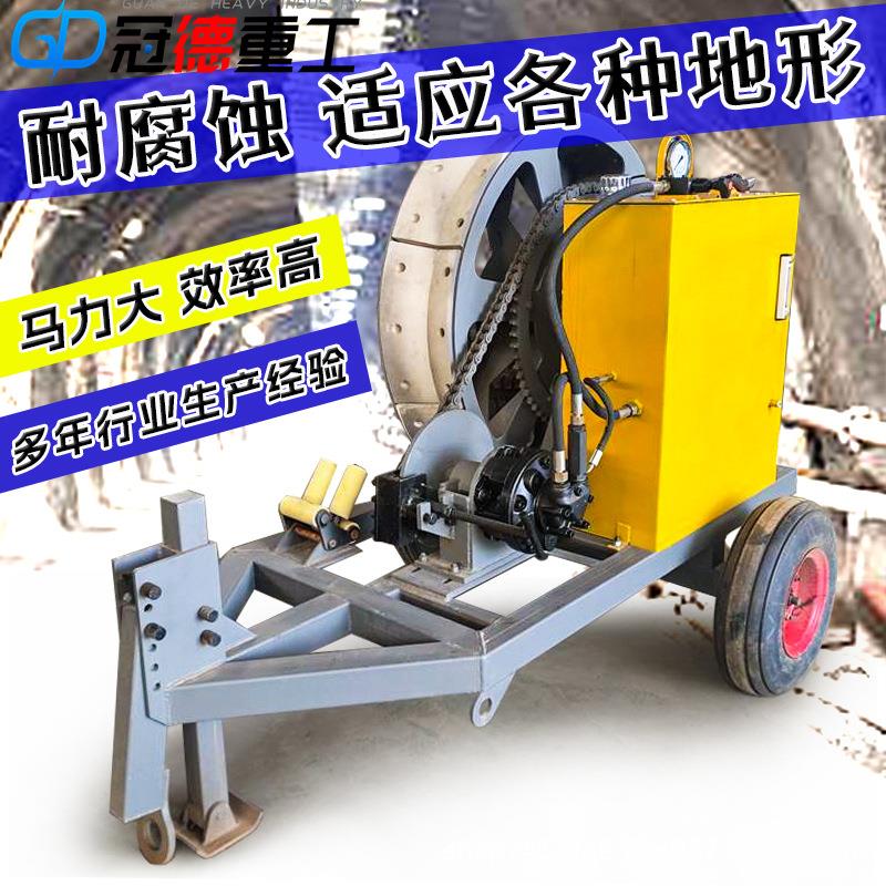 小型被动式张力机磨芯液压电缆牵引放线机牵张两用张力牵引机