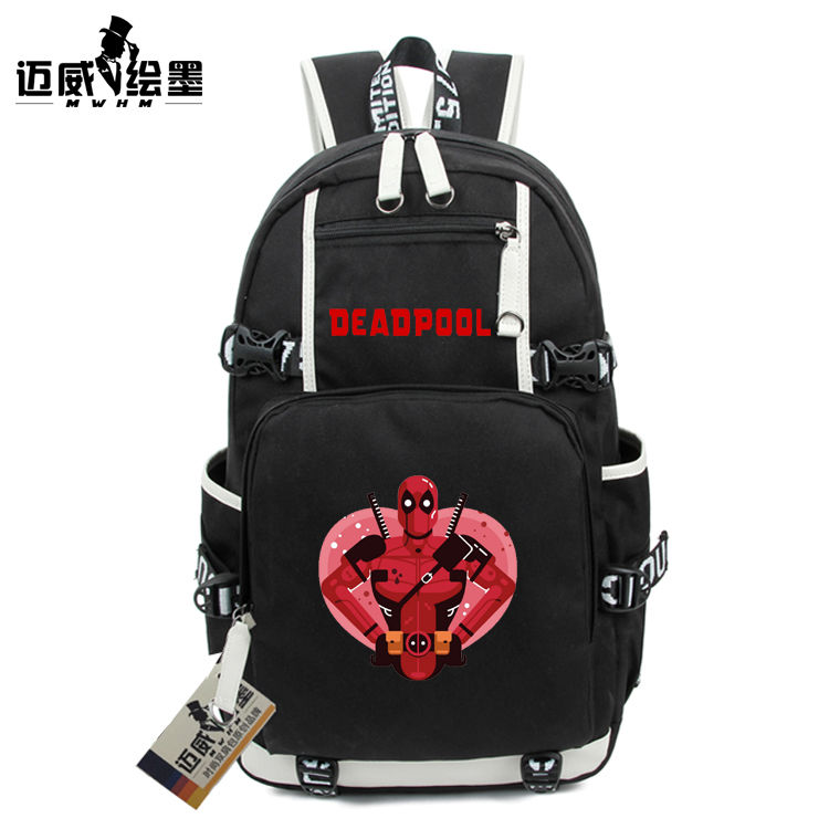 2024龙年死侍书包deadpool周边漫威超级英雄动漫男女款初高中学生