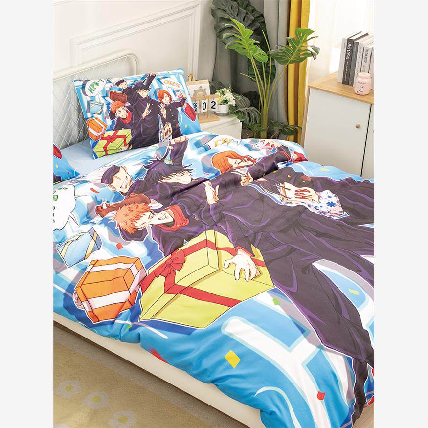四季款动漫咒术回战印花