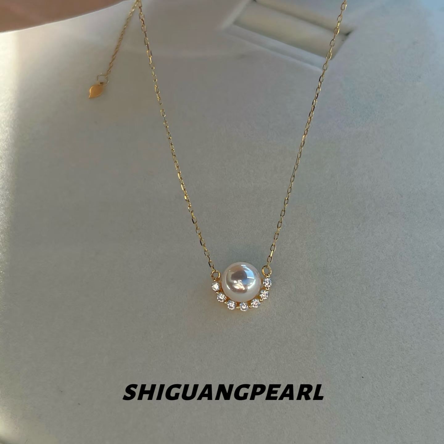 日本天然海水AKOYA珍珠吊坠 S925银半月款珍珠项链正圆极强光百搭,珠宝/钻石/翡翠,颈饰,淘宝优惠券,粉丝福利购,淘宝优惠卷