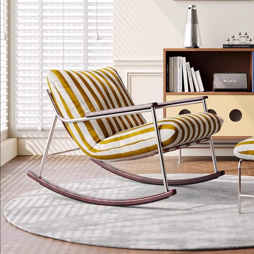 畔所/中古风菲卡摇摇椅 家用可睡觉客厅沙发级舒适单人躺椅,住宅家具,摇椅,淘宝优惠券,粉丝福利购,淘宝优惠卷