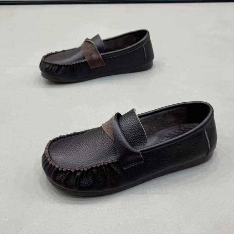 男鞋2026新款潮流懒人一脚蹬豆豆鞋软底透气复古纯色运动休闲鞋子,户外/登山/野营/旅行用品,户外休闲鞋,淘宝优惠券,粉丝福利购,淘宝优惠卷