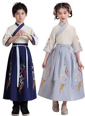 汉服男童国学服演出服
