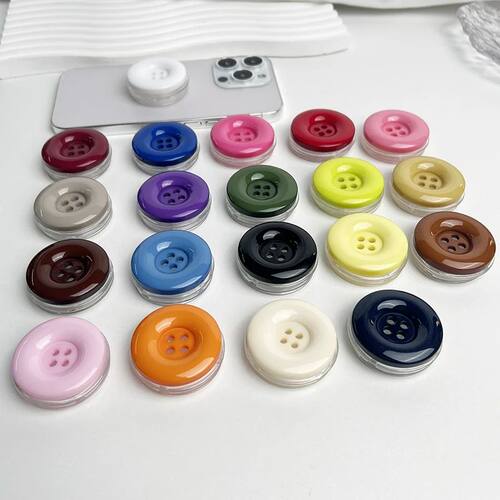 Cute Button Phone Holder Griptok Bracket Grip Tok for