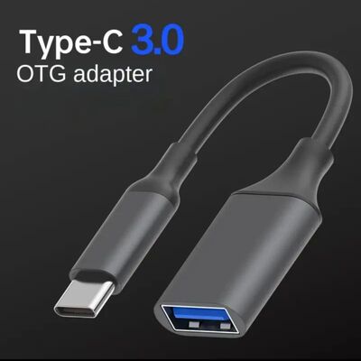 Type C Cable Adapter USB to Type C Adapter Connector for