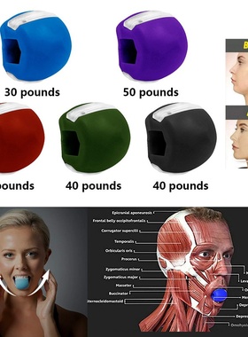 Jaw exerciser Jawline Jawzrsize trainer exercise ball jawlin