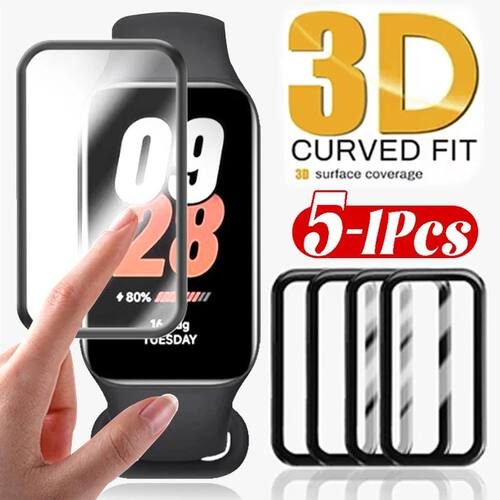 For Xiaomi Band 8 9 Active 3D Curved Edge Protective Film