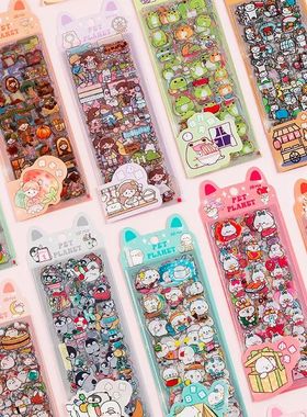 10 pieces/packet do not repeat small sticker waterproof