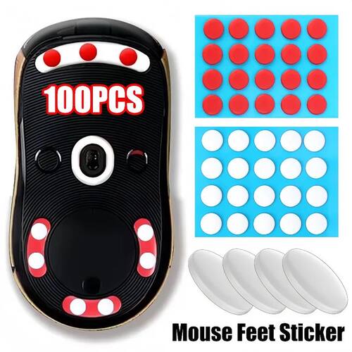 Gaming Mouse Skates Universal Feet Sticker PTFE 6/7mm