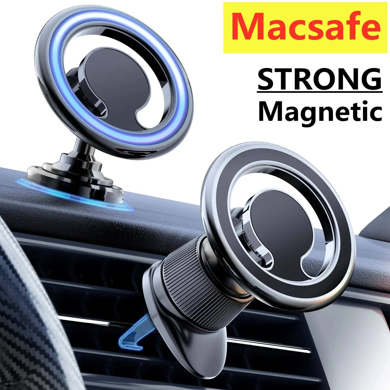Magnetic Car Phone Holder Stand Macsafe Support in Car for