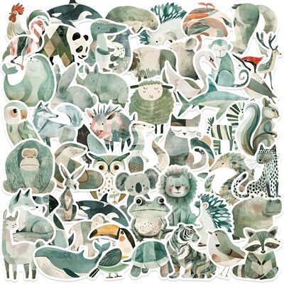 50PCS Interesting Ventilated And Soft Animals Sckers