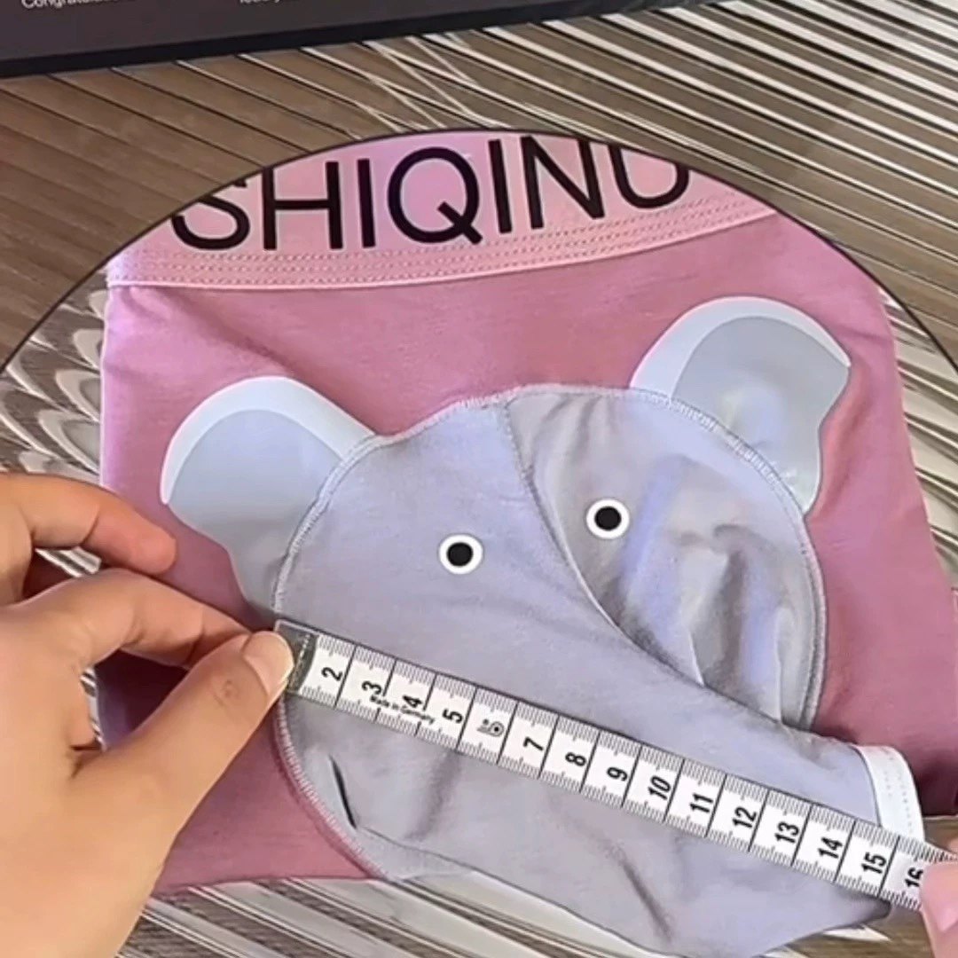 高档莫代尔前开口内裤男枪弹分离大象鼻子短裤性感卡通大码新款,女士内衣/男士内衣/家居服,男平角内裤,淘宝优惠券,粉丝福利购,淘宝优惠卷