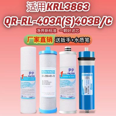 适配沁园净水器滤芯400g纯水机