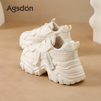 奥古狮登正品厚底老爹鞋女