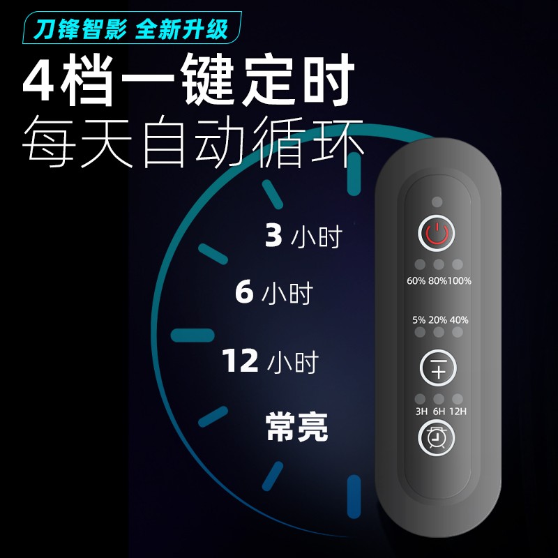 吉印刀锋智影专用鱼缸灯全光谱led灯防水智能定时调光水草灯高亮图片