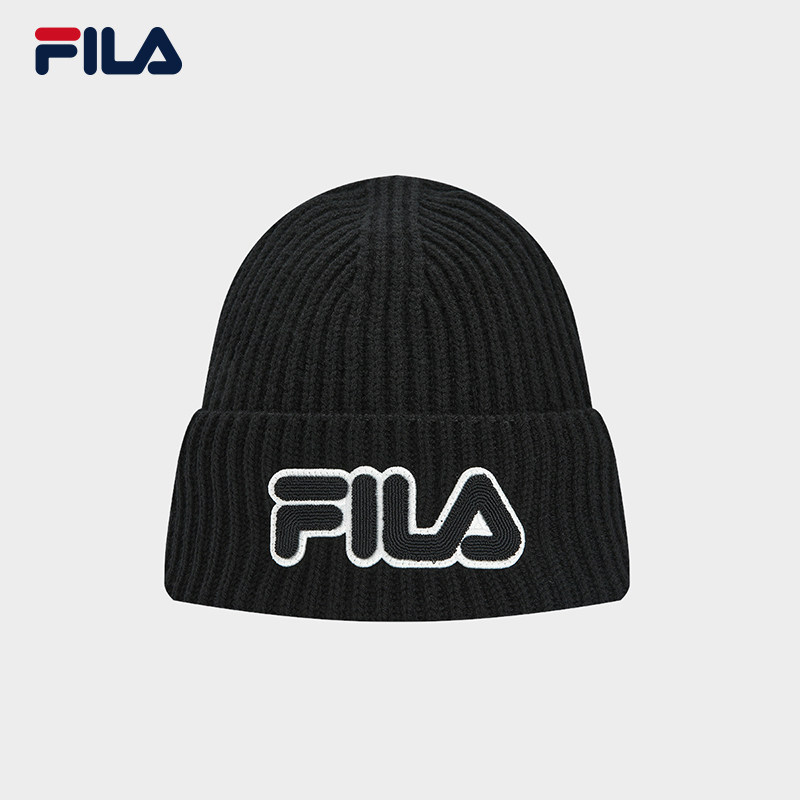 FILA 斐乐官方男帽针织帽2025冬新款时尚休闲冷帽保暖帽子毛线帽,运动包/户外包/配件,运动帽,淘宝优惠券,粉丝福利购,淘宝优惠卷