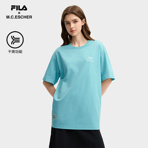 FILA斐乐男子休闲短袖T
