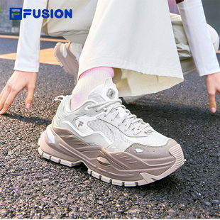 FUSION斐乐潮牌女鞋 硬糖鞋 BIANCO 2025秋新款 4代 IV厚底潮鞋 FILA