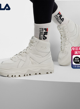 FILA 斐乐官方女鞋AMICA摩登运动鞋2025春季阿米卡高帮运动鞋