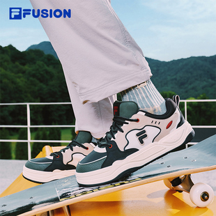 BANK DX滑板生活鞋 2025冬新款 FILA 休闲鞋 FUSION斐乐潮牌男鞋