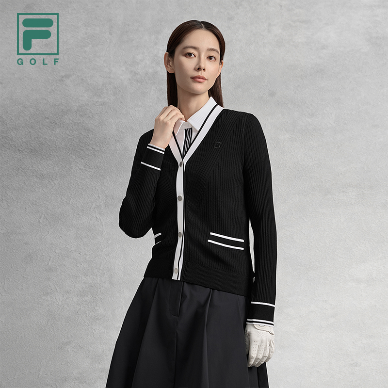 FILA斐乐女子编织开衫