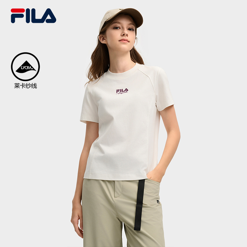 FILA斐乐女士针织短袖衫