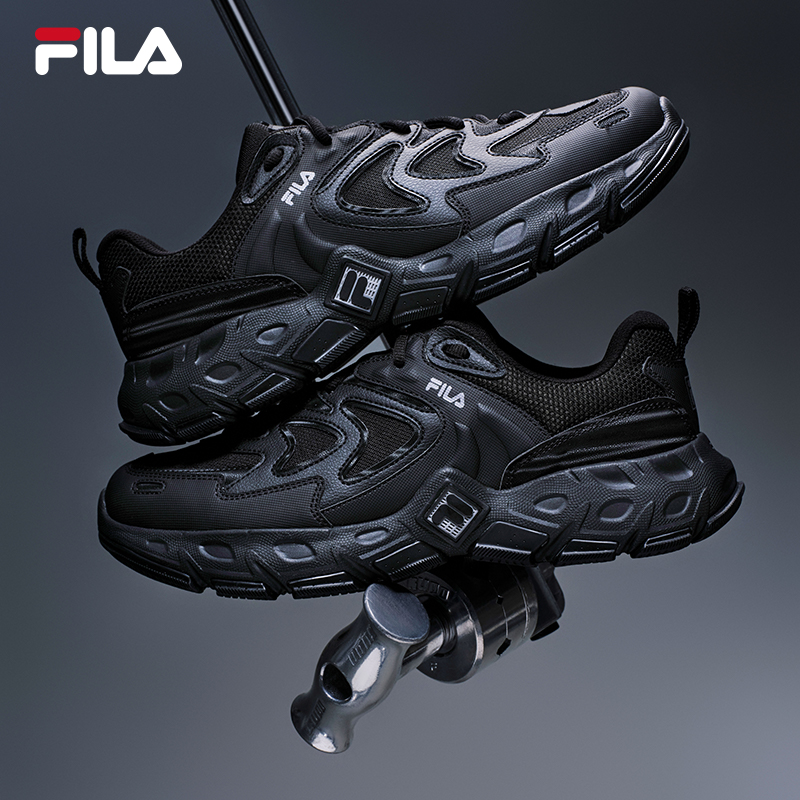 FILA斐乐官方掠夺者3复古跑鞋男鞋2025冬季新款运动鞋厚底休闲鞋