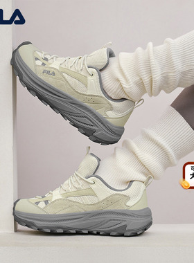 FILA 斐乐官方女鞋TREK 2复古运动鞋2025冬季新款山系休闲老爹鞋