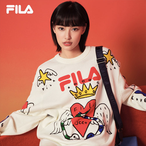 FILA斐乐中性休闲编织衫