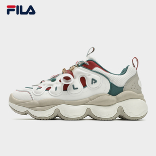 2025春新款 PEASE FILA XMAS摩登運(yùn)動(dòng)鞋 休閑鞋 斐樂(lè)官方男鞋 豌豆鞋