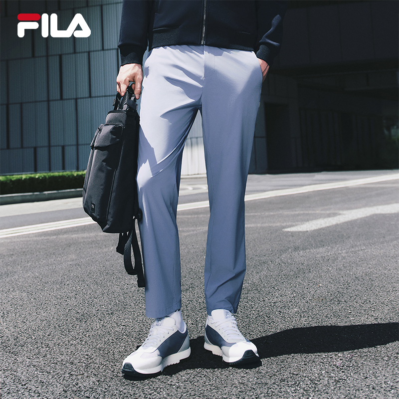 FILA斐乐男士梭织长裤