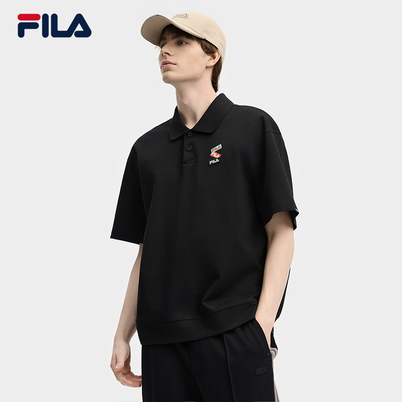 FILA斐乐男子短袖POLO