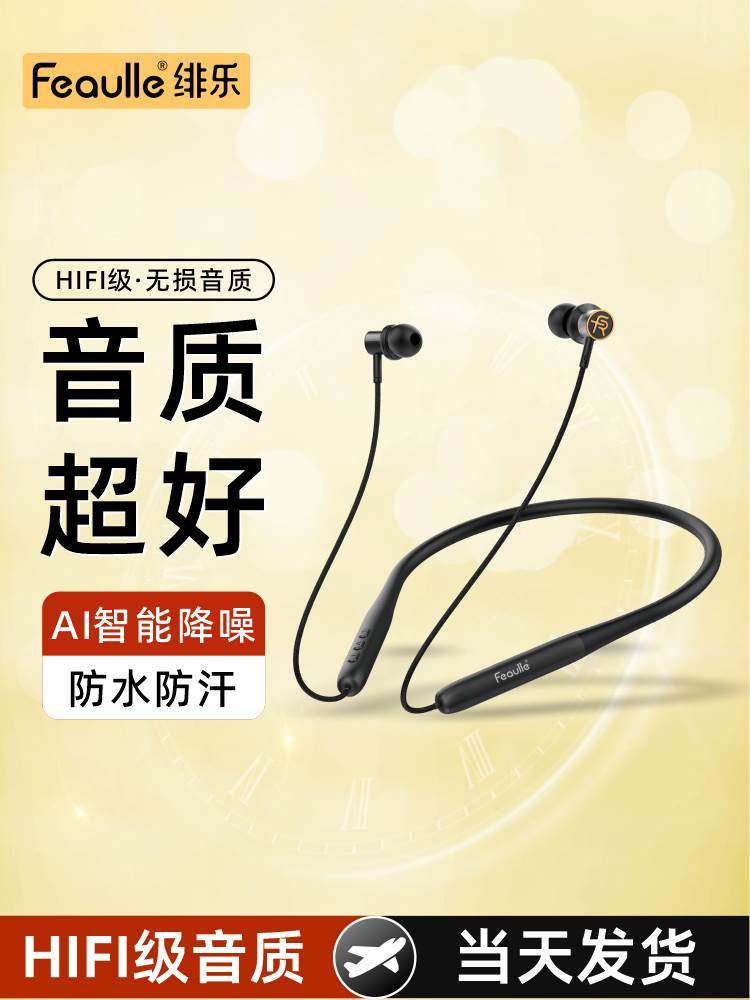 绯乐H10b无线蓝牙耳机颈挂式挂脖入耳式hifi运动超长续航电竞游戏高性价比高么？