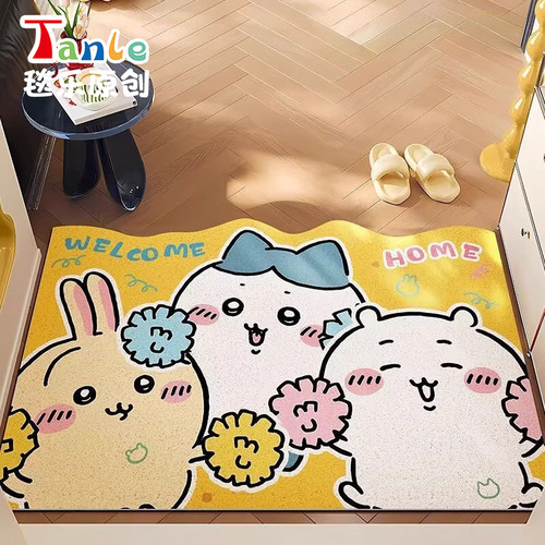 吉伊卡哇入户门地垫家用换鞋脚垫