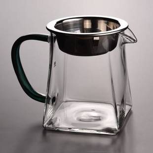 高档茶具套装 公道杯日式 玻璃茶海分茶器茶漏一体过滤茶水分离公杯