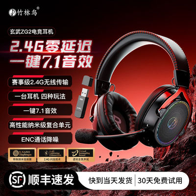 竹林鸟玄武ZG2头戴式耳机