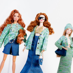 仙仙公主6分超模娃娃礼盒套装青苹果系列换装玩具女生手办礼物