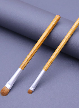 木柄化妆刷黄狼尾毛眼影刷