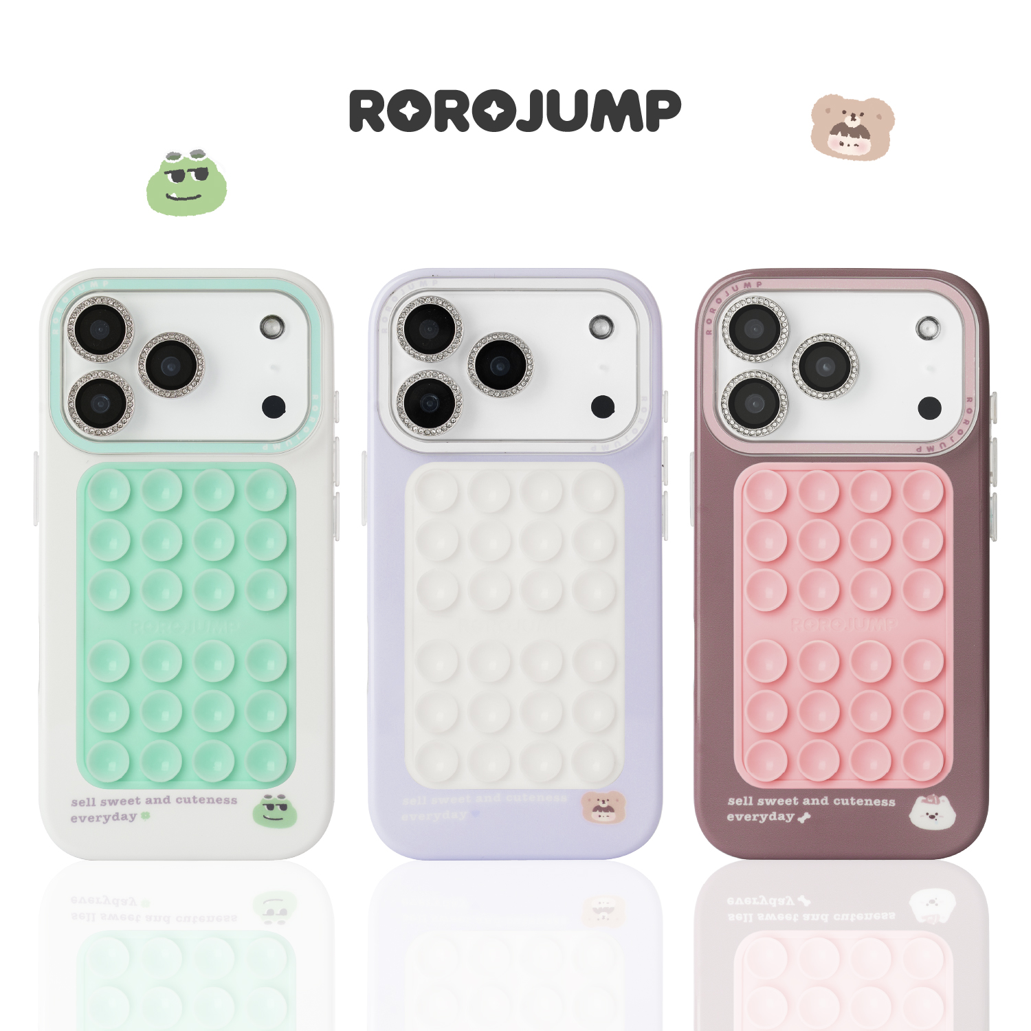 肉肉酱肉肉与小伙伴适用iPhone17promax磁吸手机壳苹果16pro双面吸盘imd工艺新款15防摔14pm简约高级感保护套