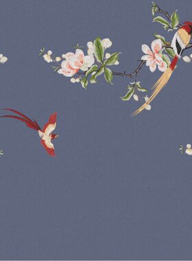 芳香醉人独绣墙布现代高档欧式客