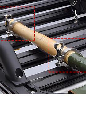 通用牧马人坦克300酷路泽坦途猛禽F150吉姆尼平台行李架铁锹支架