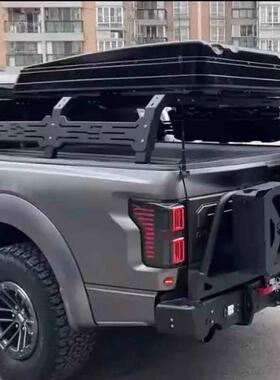 适用猛禽F150坦途公羊RAM龙门架后尾箱帐篷架行李架防滚架行李杆