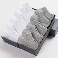 Disposable socks for men, short socks, men's socks, spring and autumn socks, cotton socks, solid color 7a, anti-odor, breathable, sports, travel, day throw socks thumbnail 3