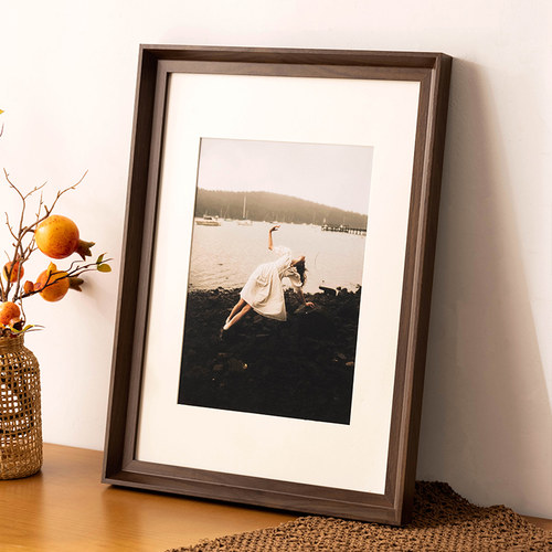 复古实木相框挂墙大尺寸定制任意尺寸4K8K16寸24寸画框空框装裱