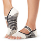 toesox瑜伽袜初学者点胶防滑五指袜经典 处理交叉带普拉提袜 孤品款