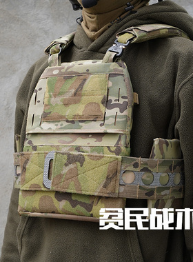 贫民战术推荐 法老款 FCPC V5轻量化背心 国产500D带侧围肩垫板袋