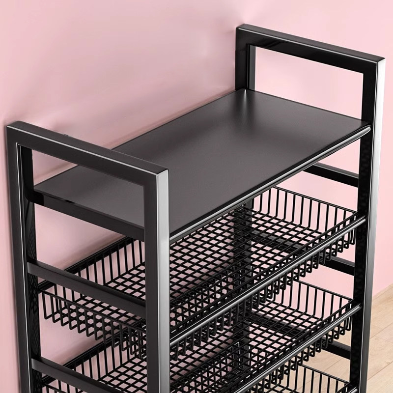 移动厨房菜篮子置物架家用简易货架落地式多层蔬菜收纳多功能架子,厨房/烹饪用具,厨房置物架/置物柜/角架,淘宝优惠券,粉丝福利购,淘宝优惠卷