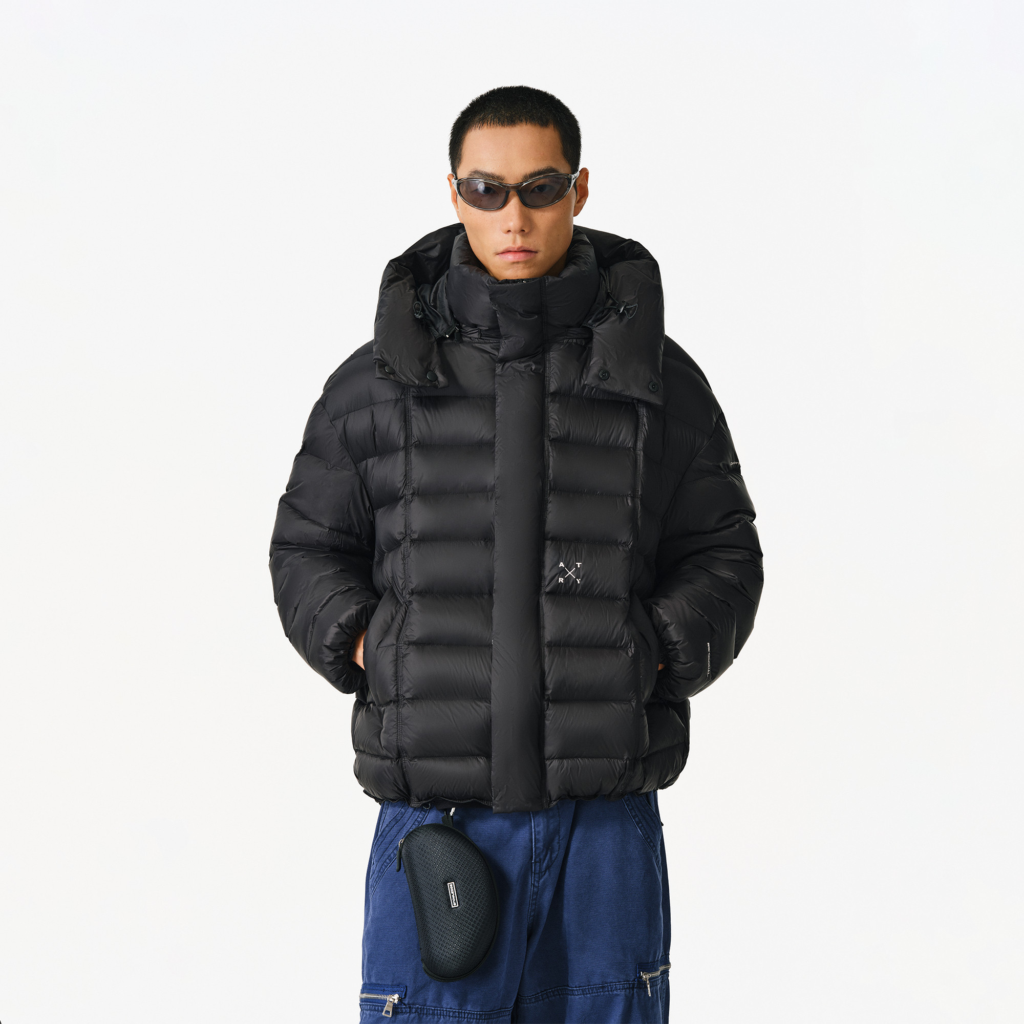 ATRY鹅绒服外套男冬季户外羽绒服