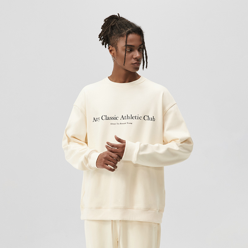 ATRY高街简约圆领卫衣